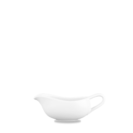 White Bit On The Side Mini Sauce Boat 4oz